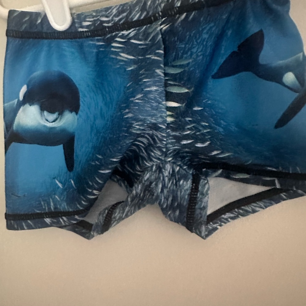 Molo Kids Swim Rashguard - UV protection Blue Ocean Orca - Picture 7 of 14